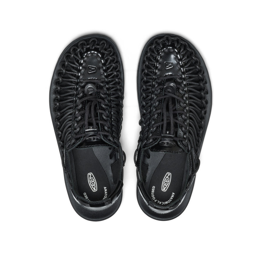 All Gender UNEEK Leather Sneaker | Perseid Black | KEEN Footwear