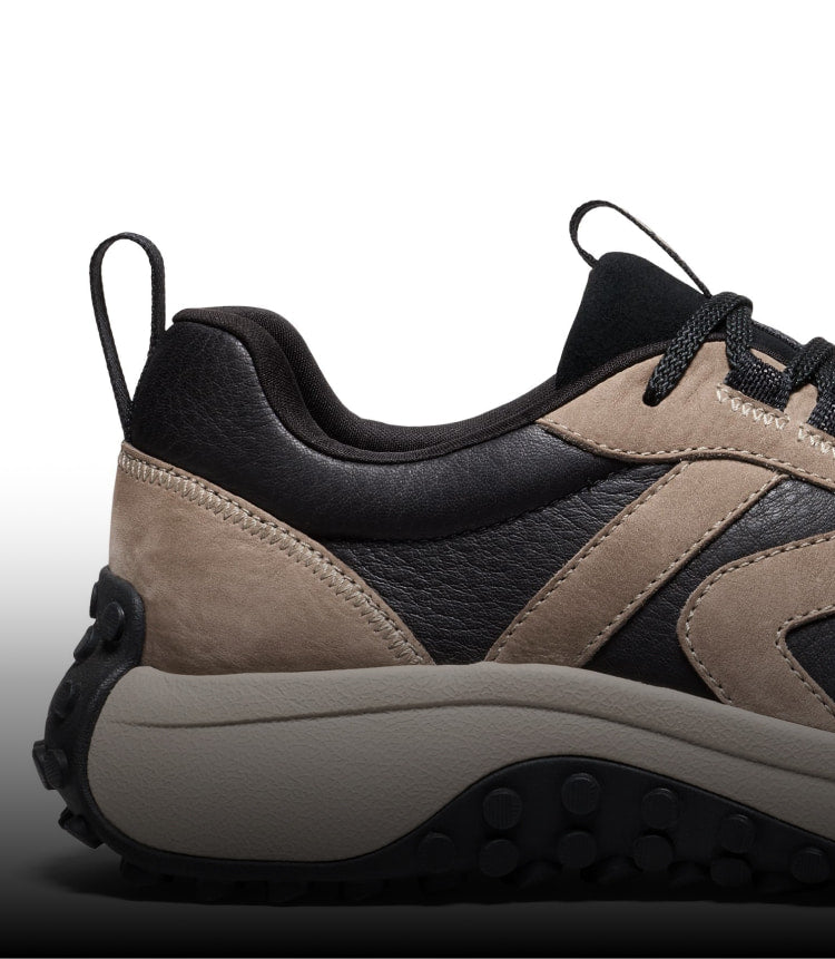 Men's KS86 Leather Sneaker | Dark Olive/Black | KEEN