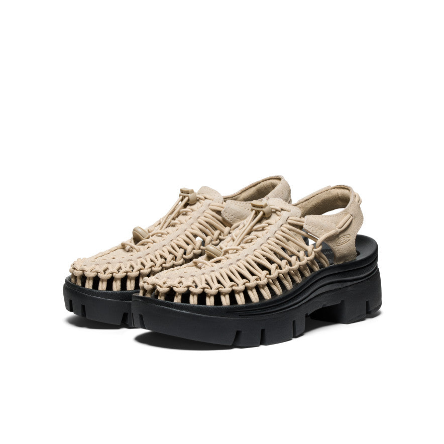 All Gender UNEEK PLT Sneaker | Safari/Black | KEEN Footwear Europe
