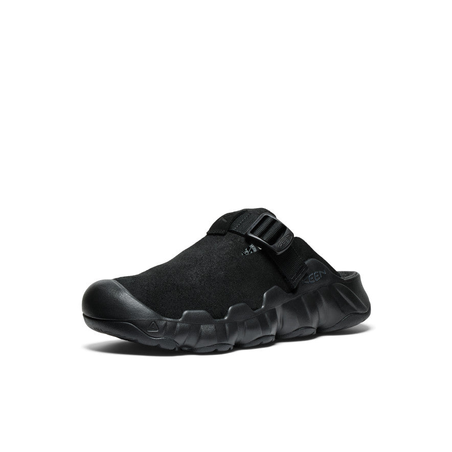 Men's Hyperport Leather Clog | Black/Black | KEEN Footwear Europe