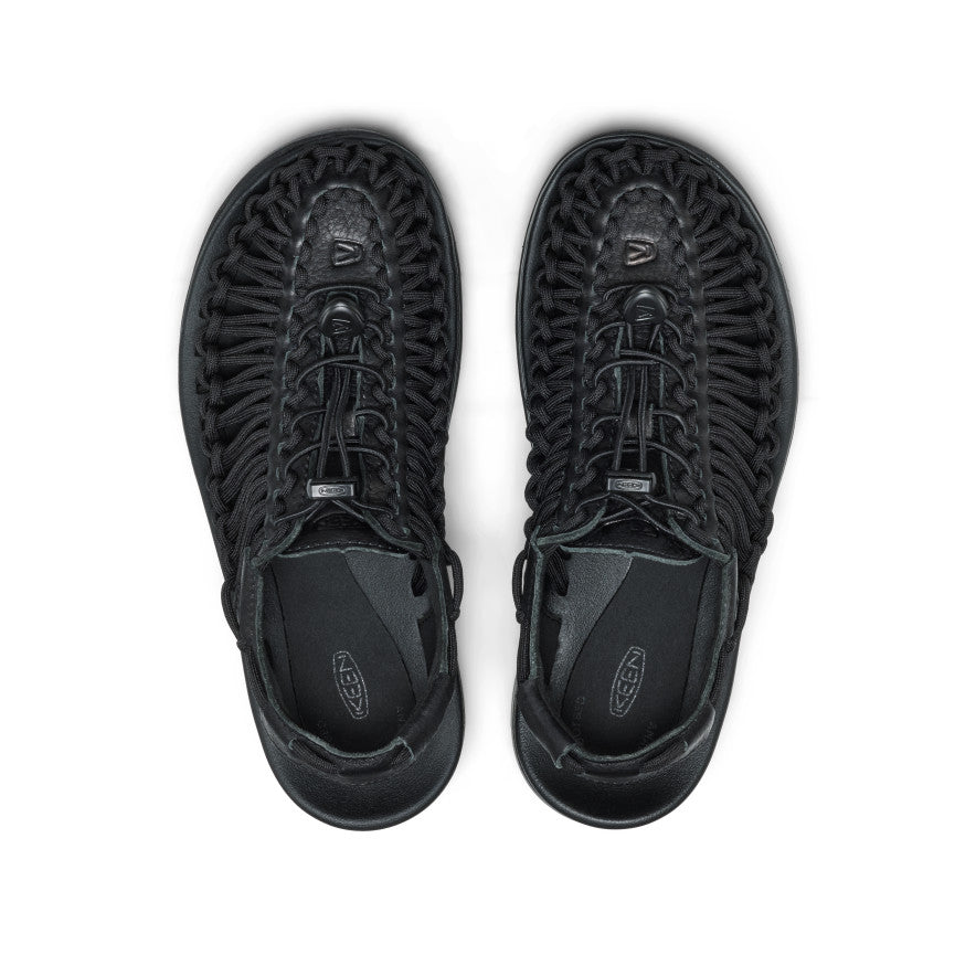 All Gender UNEEK PLT Sneaker | Black Smooth Lea | KEEN Footwear Europe