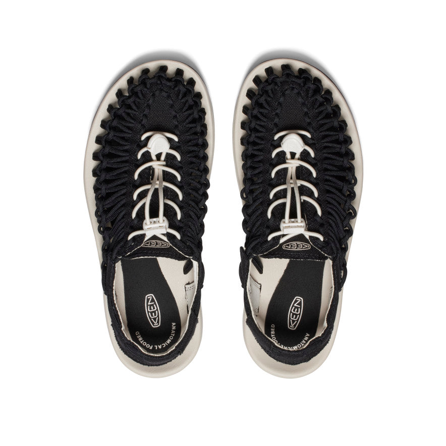 Women's UNEEK Canvas Black/Birch Sandal | KEEN | KEEN Footwear Europe