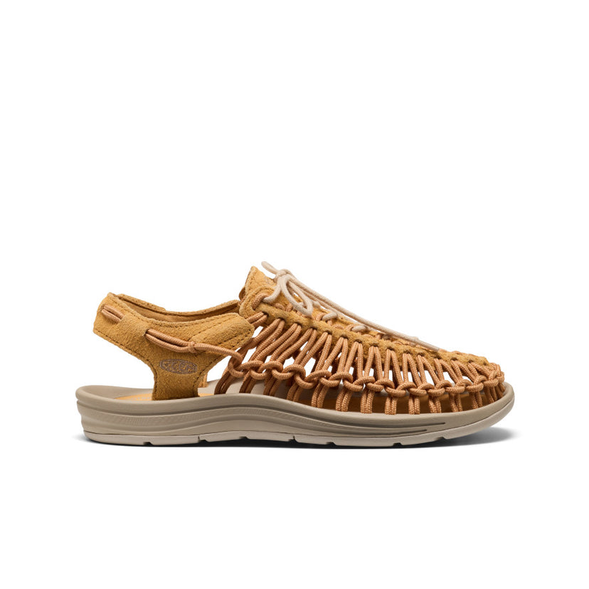All Gender UNEEK Leder Sneaker  |  Oak Buff/Plaza Taupe