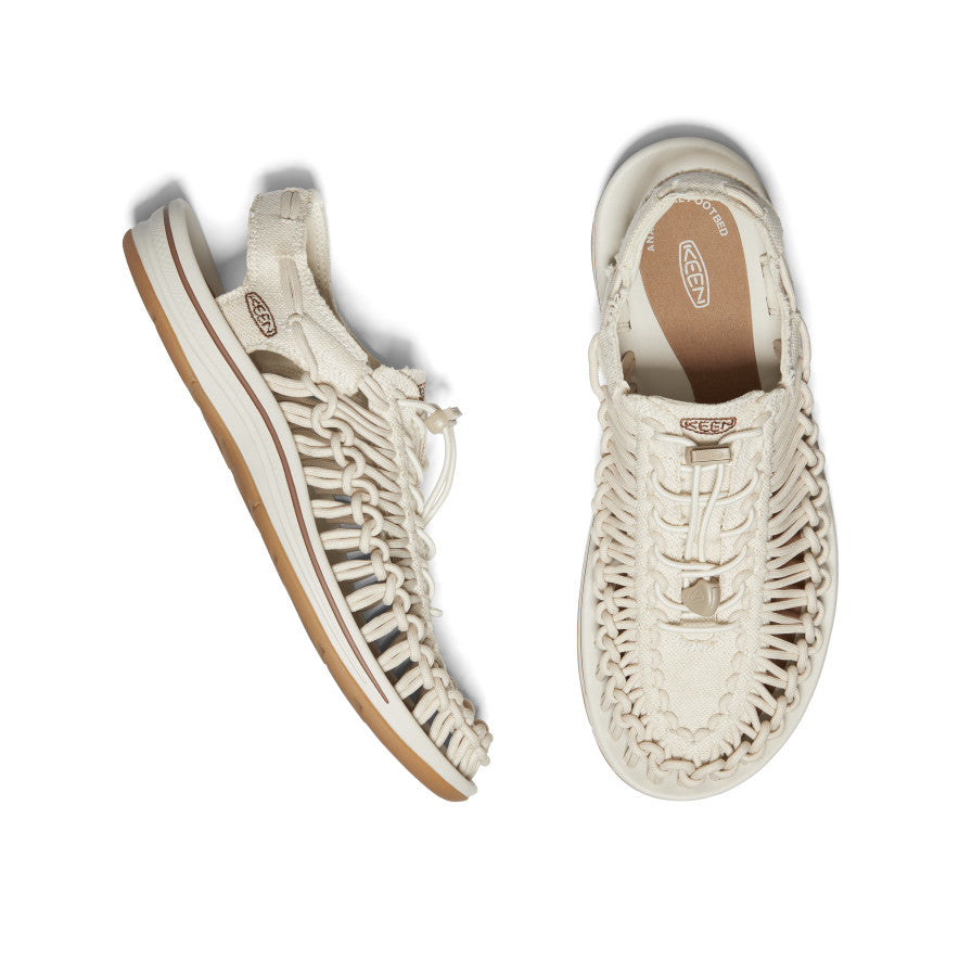 靴 KEEN UNEEK CANVAS NATURAL Men's UNEEK Canvas Sandals | Canvas/Birch | KEEN Footwear Europe