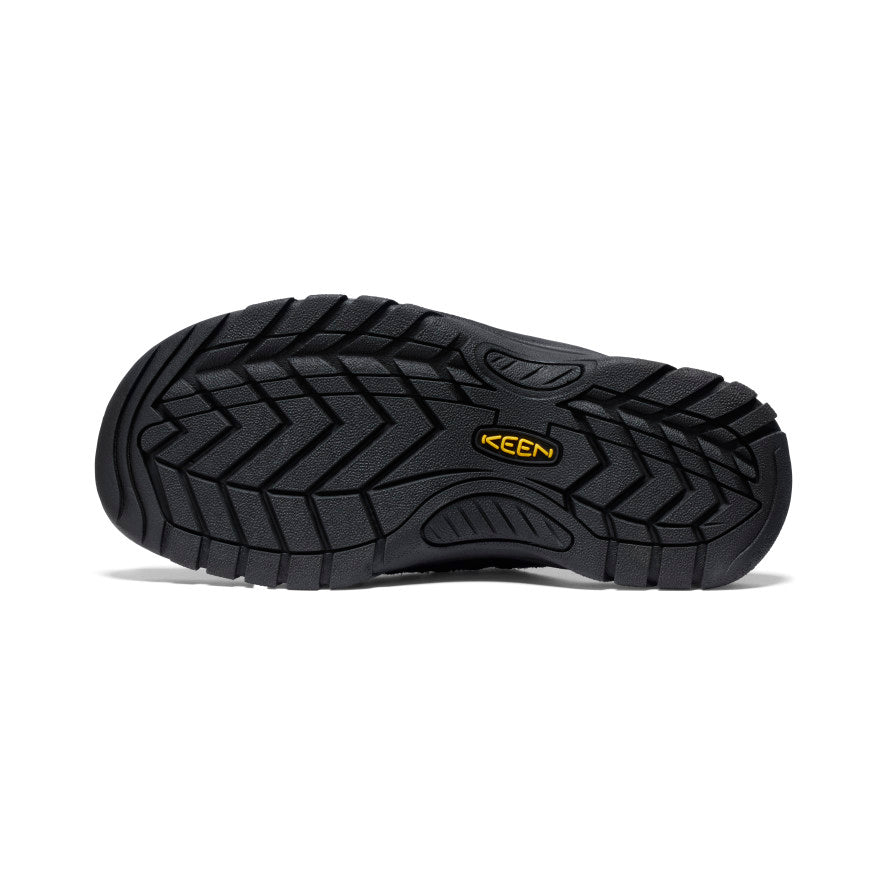 Women's San Juan II Black/Black Leather Sandal | KEEN | KEEN