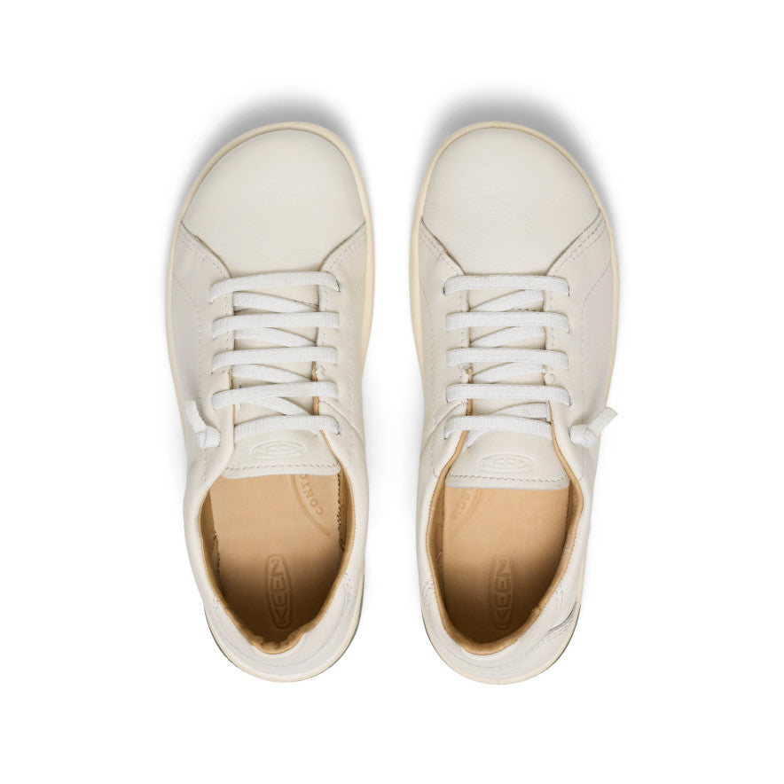 Women's White Leather Sneakers - KNX Lace | KEEN Footwear Europe