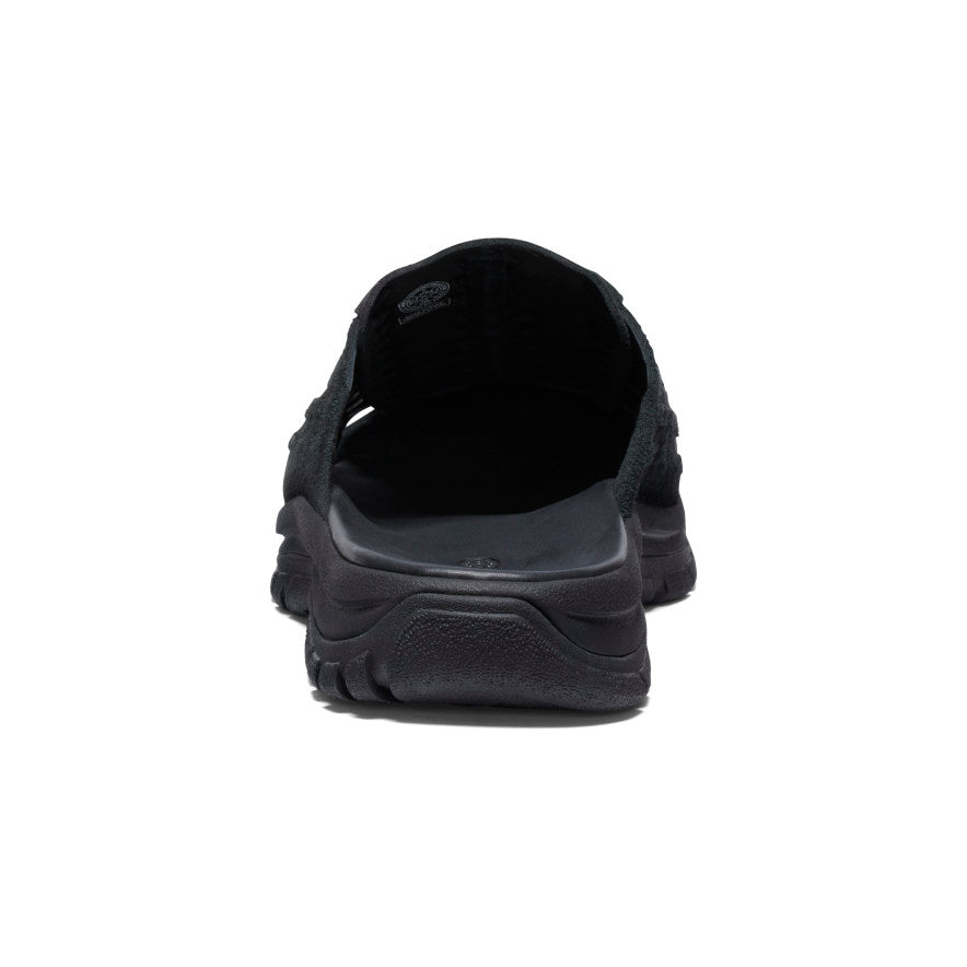 Women's San Juan II Black/Black Leather Sandal | KEEN | KEEN