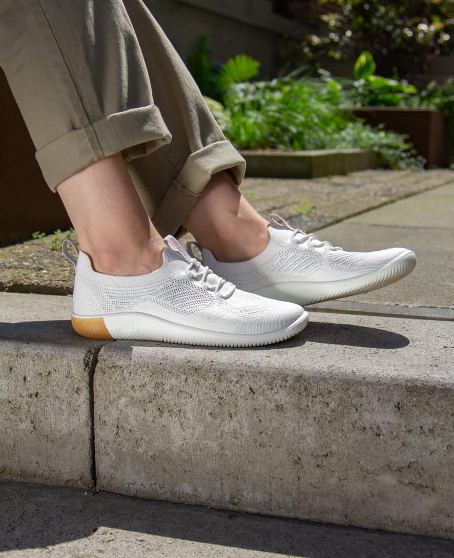 Women's KNX Knit Sneaker Black/Star White KEEN Footwear Europe