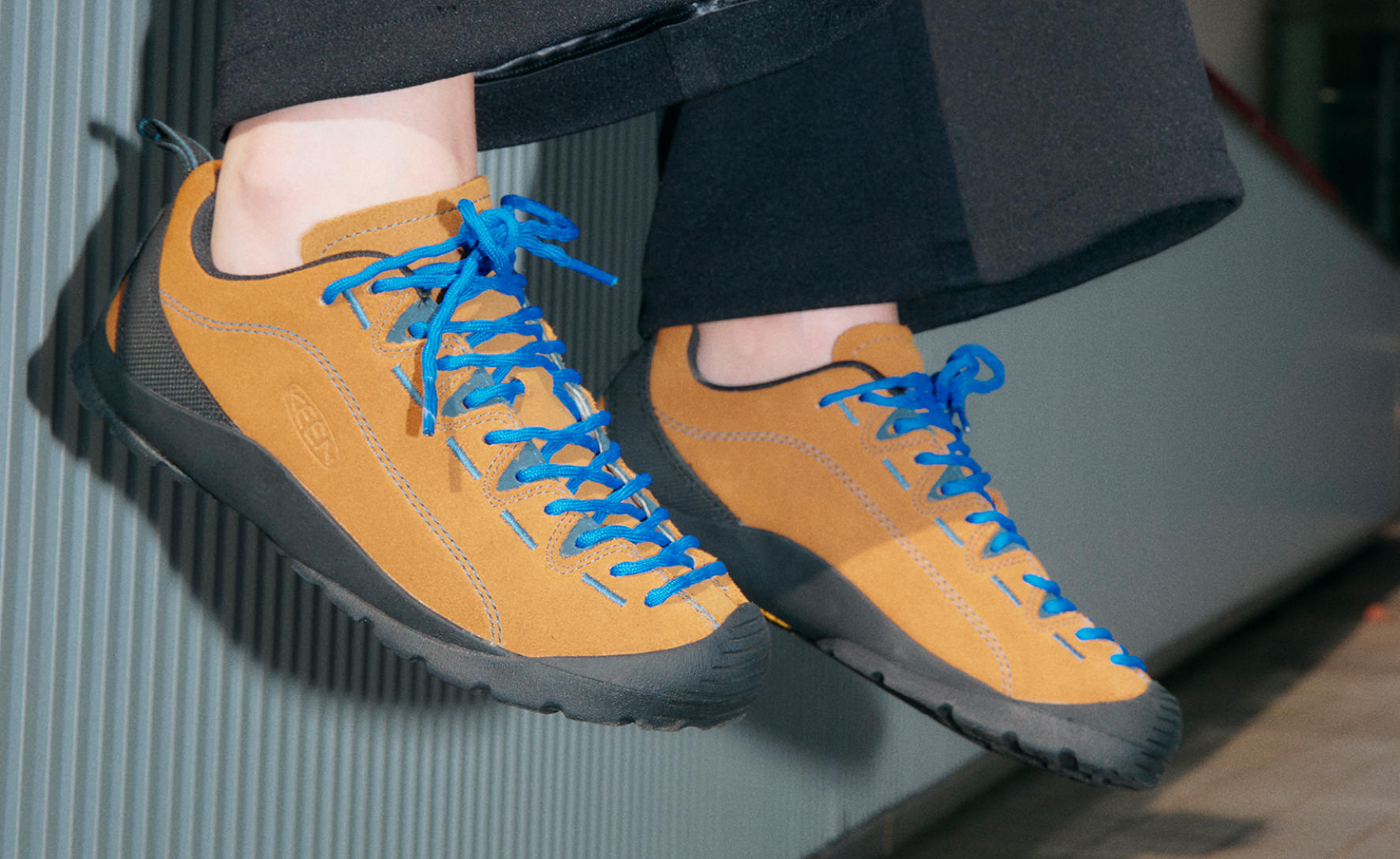 靴 KEEN JASPER 25cm Men's Jasper Zionic Sneaker | Black/Alloy | KEEN Footwear