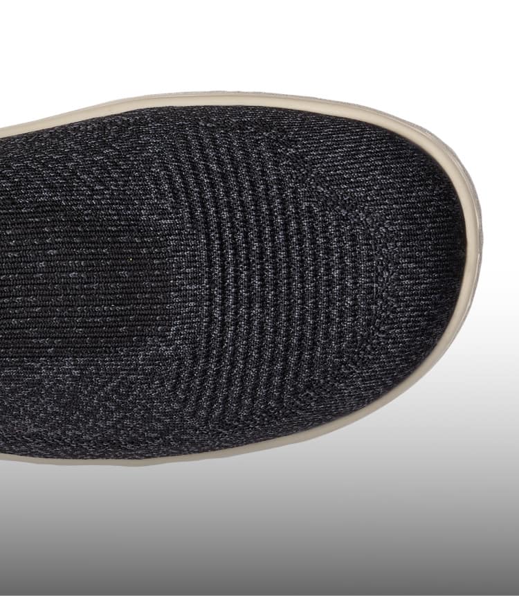 ★ SETUP-EXE★ FRILL SIDE WHOLE SK BLACK 25SPRING034EXE Men's KNX Knit Slip-On | Black/Magnet | KEEN Footwear Europe