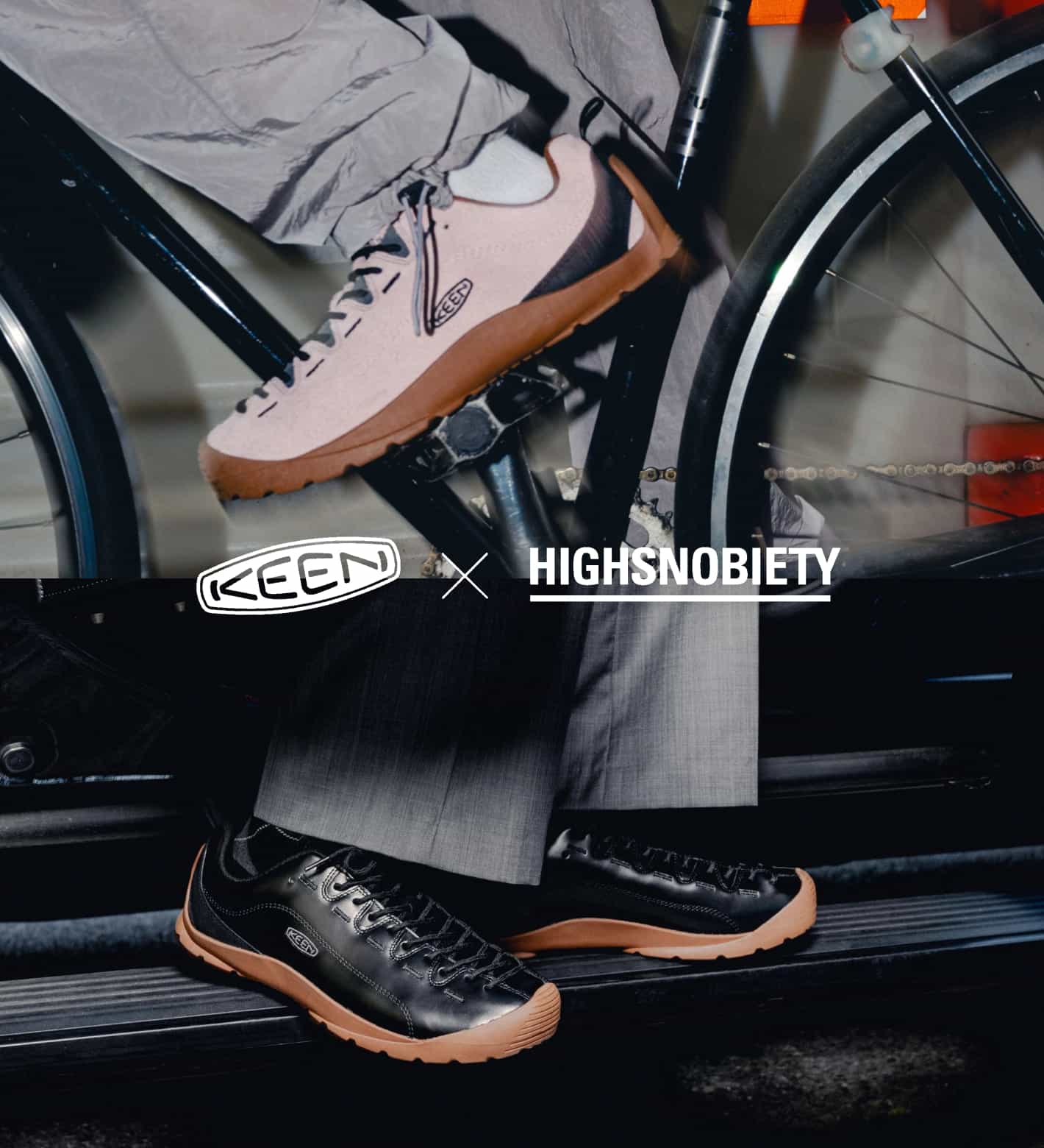 Men's Jasper Sneaker x Highsnobiety | Black/Gum | KEEN Footwear Europe