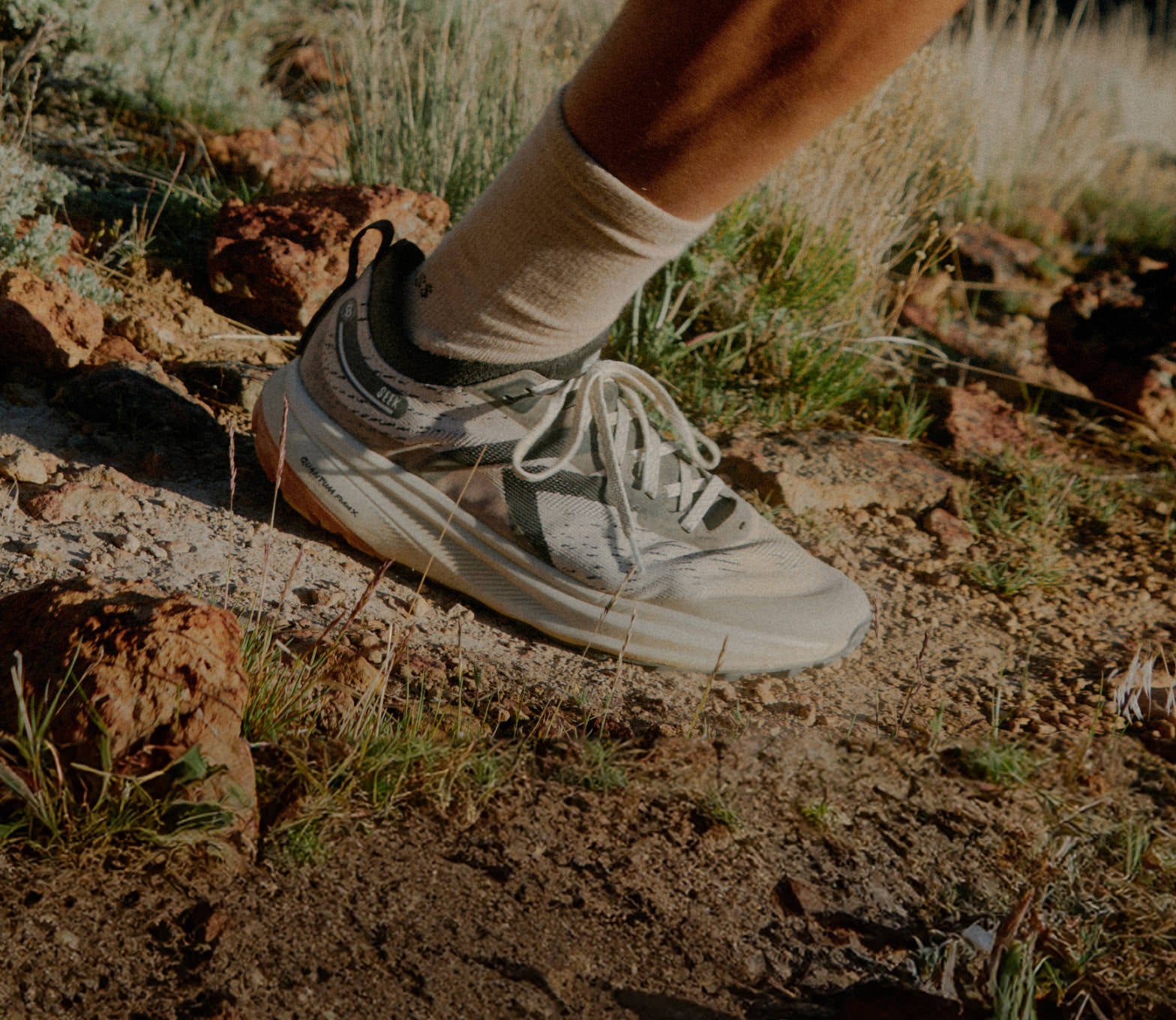 Men's Seek Trail Running Shoe | Grenadine/Ocean Depths | KEEN