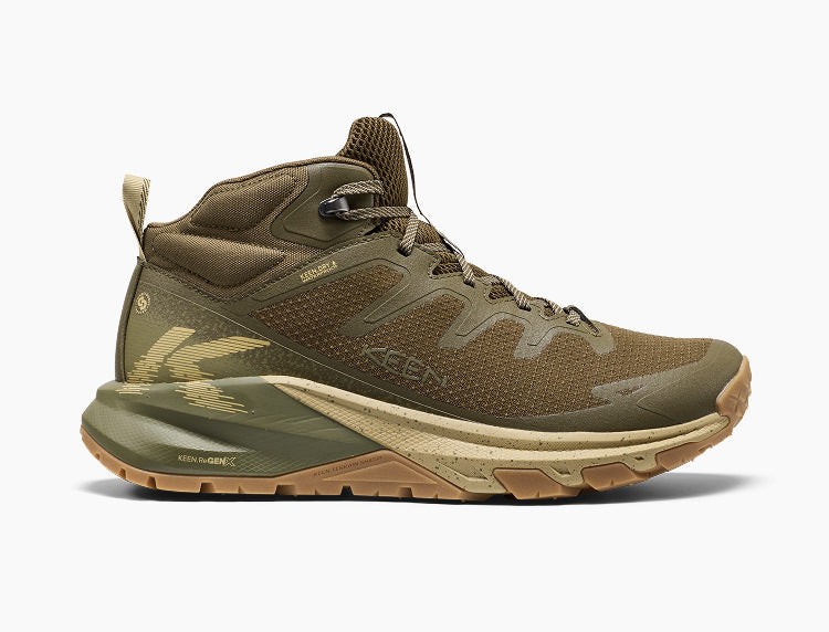 Men's Targhee Apex Waterproof Hiking Boot | Dark Olive/Khaki