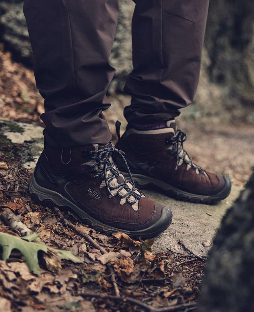 Men's Targhee IV Waterproof Hiking Boot | Java/Brindle | KEEN