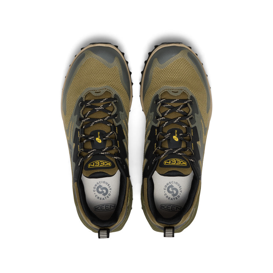 OKO Men's Zionic NXT Waterproof Hiking Shoe | Martini Olive/Lemon