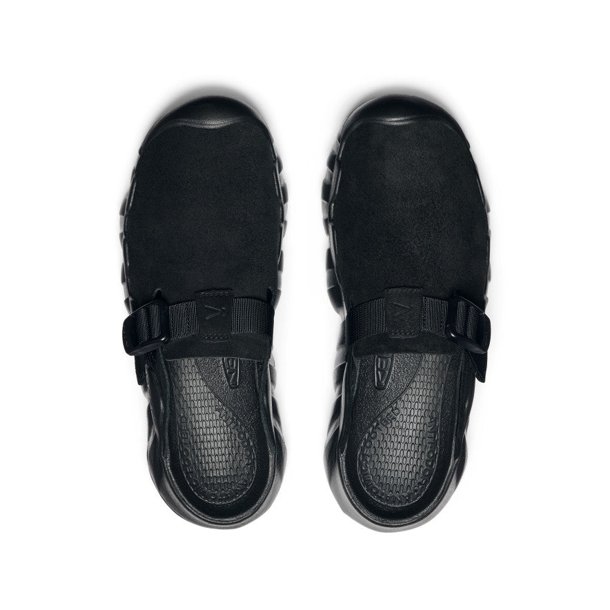 Men's Hyperport Leather Clog | Black/Black | KEEN Footwear Europe