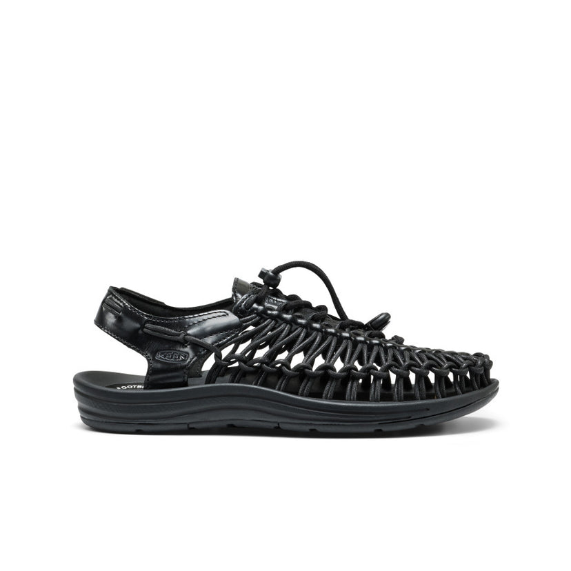 All Gender UNEEK Leder Sneaker  |  Perseid Black