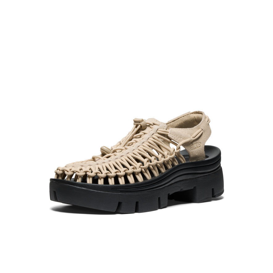 All Gender UNEEK PLT Sneaker | Safari/Black | KEEN Footwear Europe