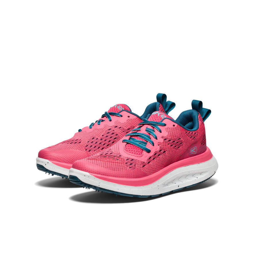 Women's WK400 Walking Shoe | Rouge Red/Reef Waters | KEEN Footwear