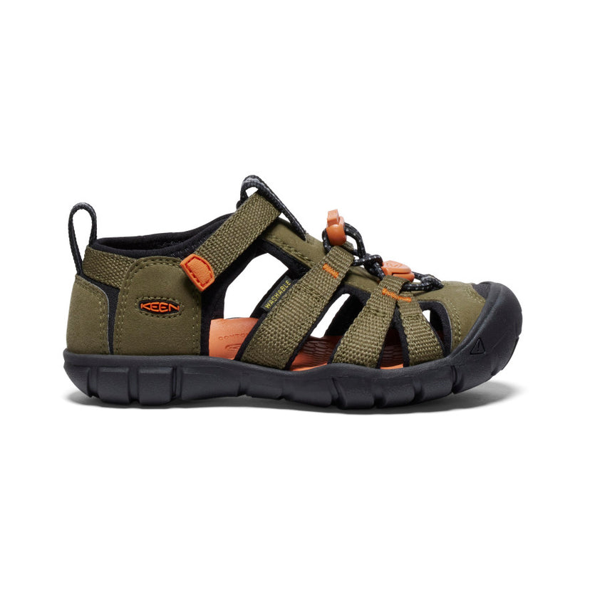 Seacamp II CNX Sandale für kleine Kids  |  Dark Olive/Gold Flame