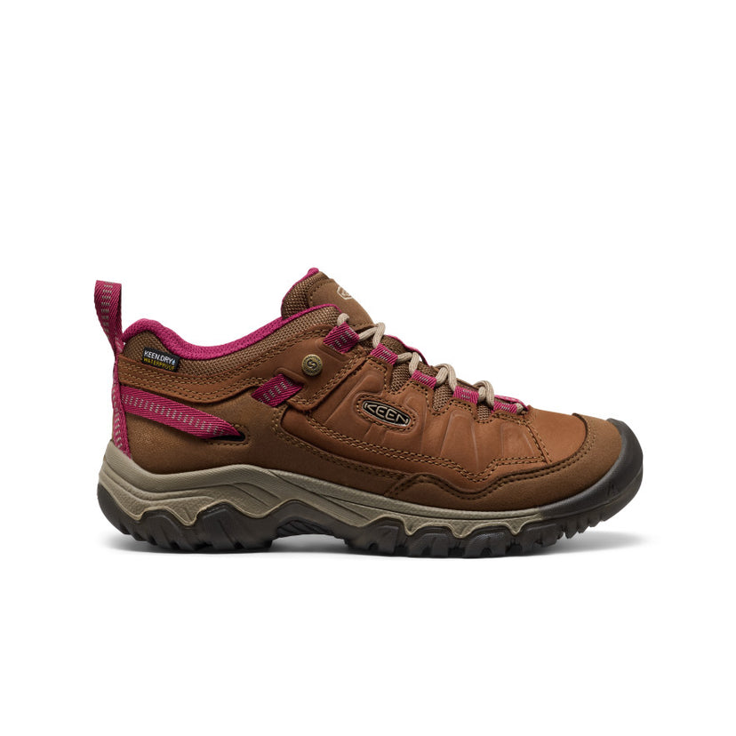 Targhee IV Wasserdichte Wanderschuhe für Damen  |  Bison/Beaujolais