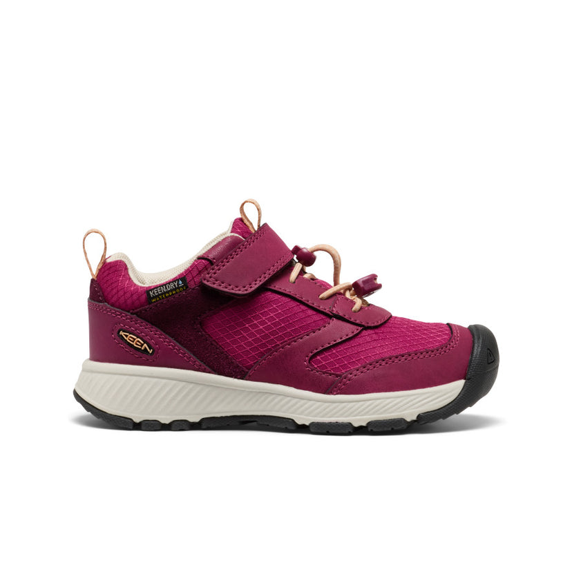 Little Kids' Skua Waterproof Shoe  |  Beaujolais/Peach Fuzz
