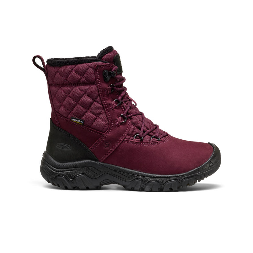 Greta II Wasserdichte Stiefel für Damen  |  Fig/Black