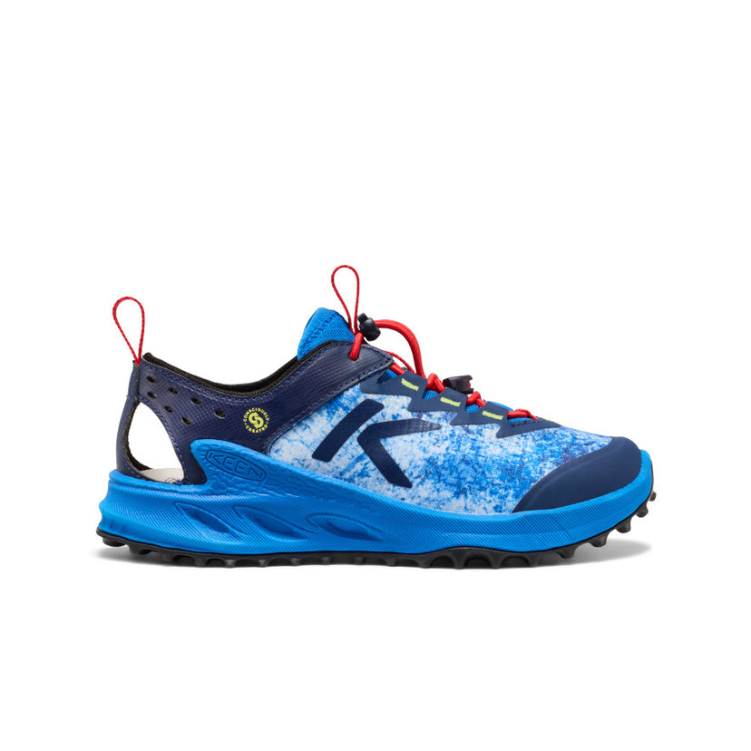 Zionic ADV Sandale für große Kids  |  Precious Blue/Racing Red