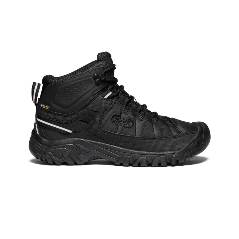 Men's Targhee Exp Waterproof Mid Hiking Boots  |  Black/Black