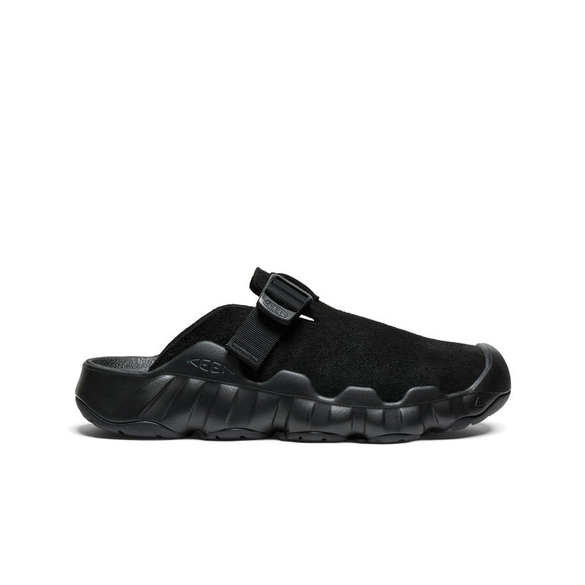 Hyperport Leder-Clog für Herren  |  Black/Black
