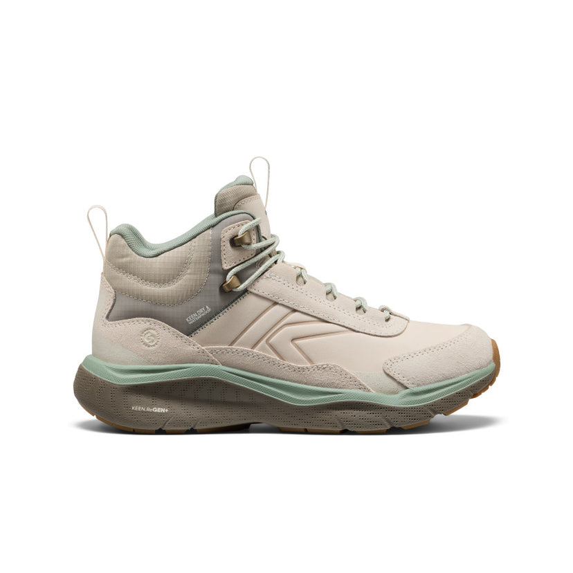 Leiki Leder Wasserdichte Wanderstiefel  |  Birch/Lily Pad