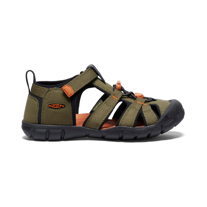 Seacamp II CNX Sandale für große Kids  |  Dark Olive/Gold Flame
