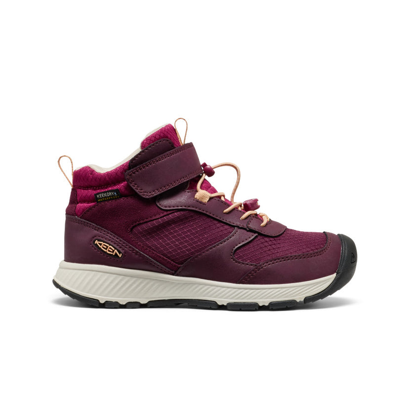 Skua Wasserdichte Stiefel für große Kids  |  Fig/Peach Fuzz